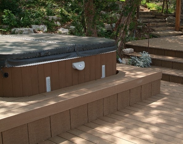 Hot-tub decking