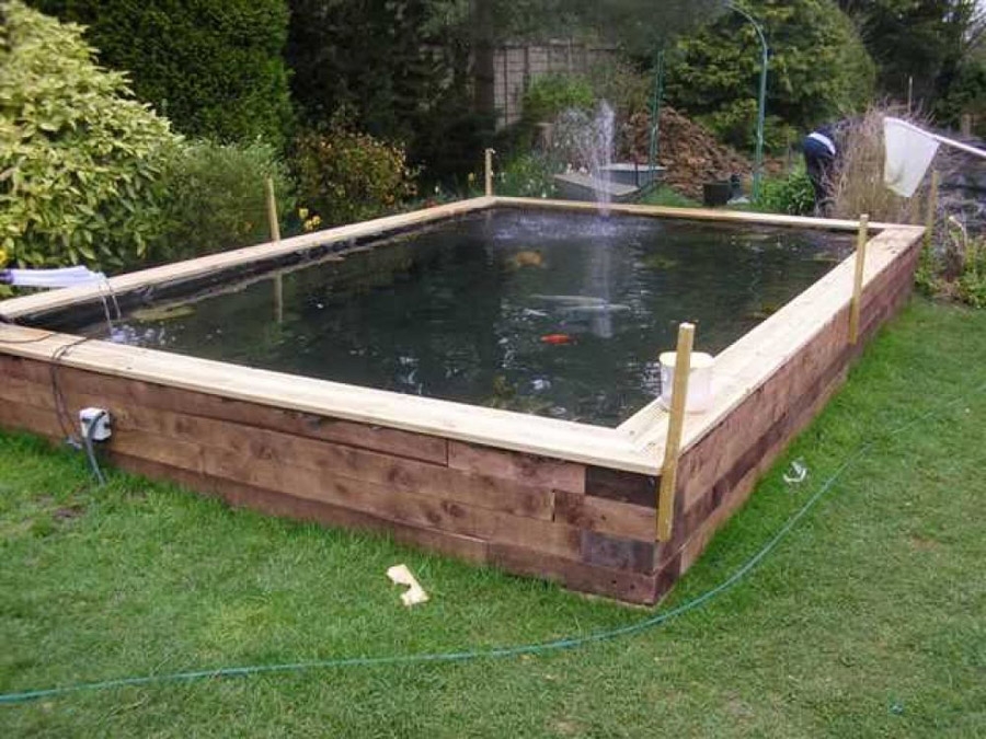 Designing a Garden Using Sleepers Pond - Sleepers